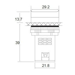 Qırmızı led işıq BIL-22