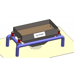 Vibrating sieve device