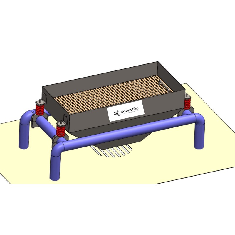 Vibrating sieve device