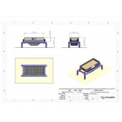 Vibrating sieve device